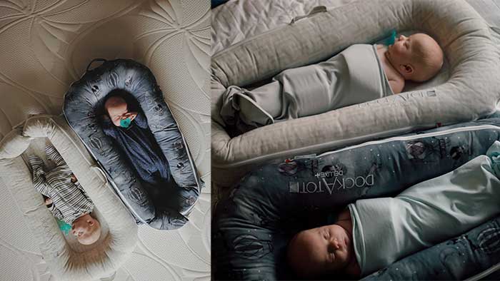 Co sleeping discount with a dockatot